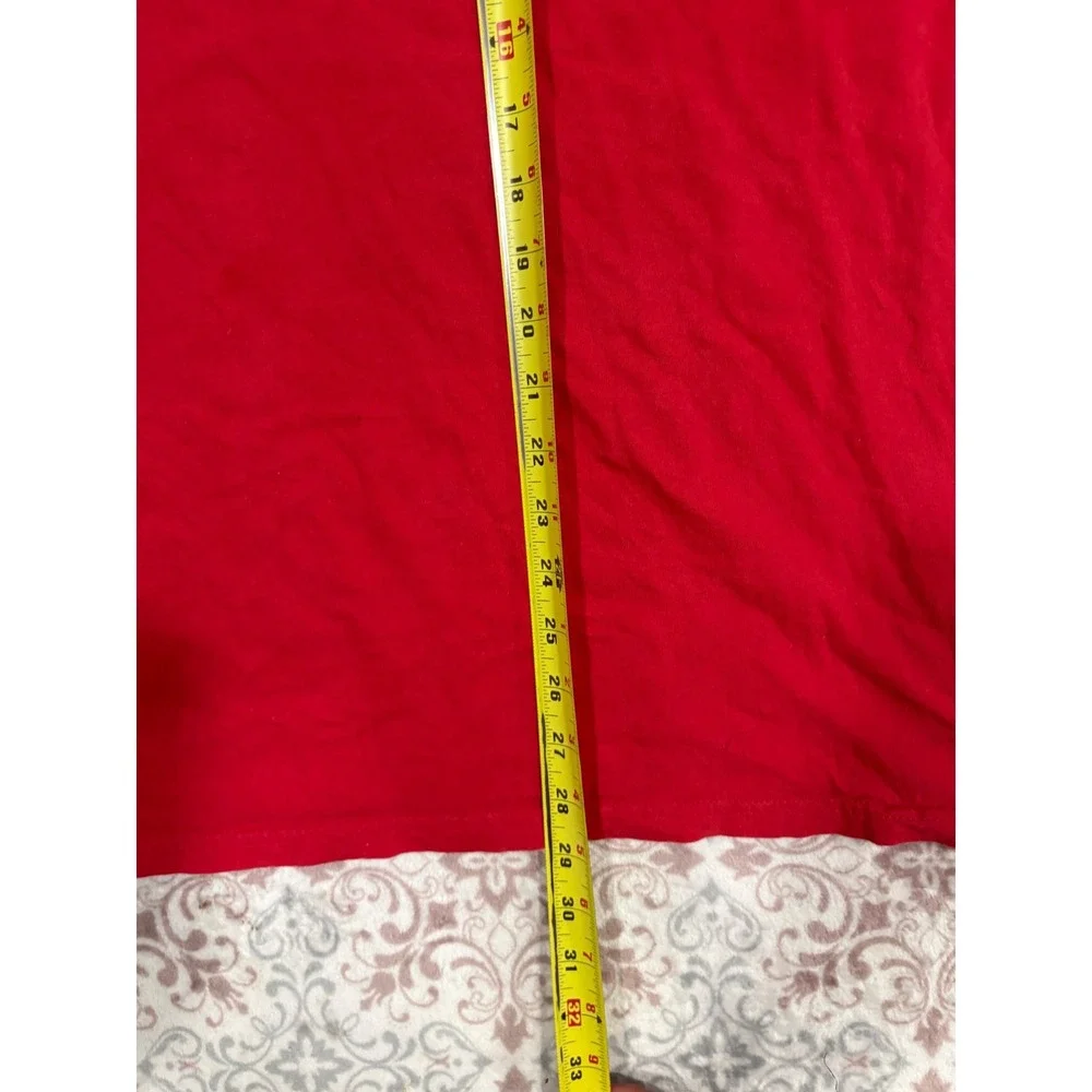 Adidas The Go-To Tee Mens 2XL Red Short Sleeve Cotton Graphic T-Shirt Logo